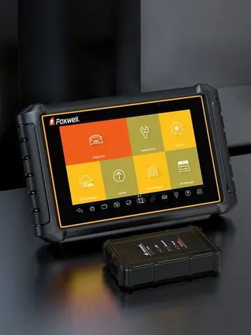 FOXWELL NT909 자동차 진단 도구 CANFD/DOIP OBD2 스캐너 모든 시스템 양방향 31+ 리셋 ECU 코딩 자동차 스캐너