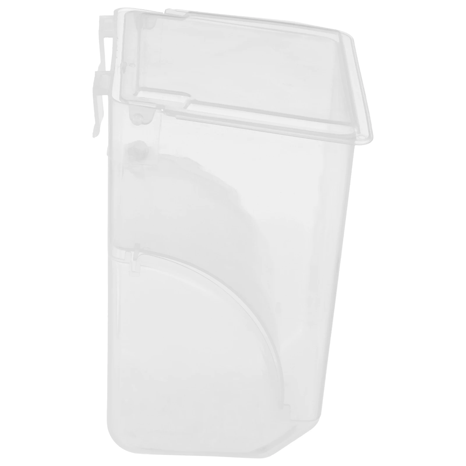 

Pigeon Feeder Hanging Transparent Anti-Spill Bird Food Box Cage Feeder Large Capacity Easy Install Durable Bird Food Dispenser