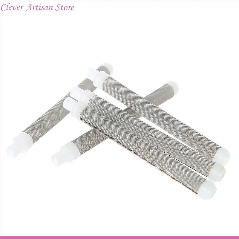 E06B 5Pcs Mesh Airless Filter For Spray Paint Accessories