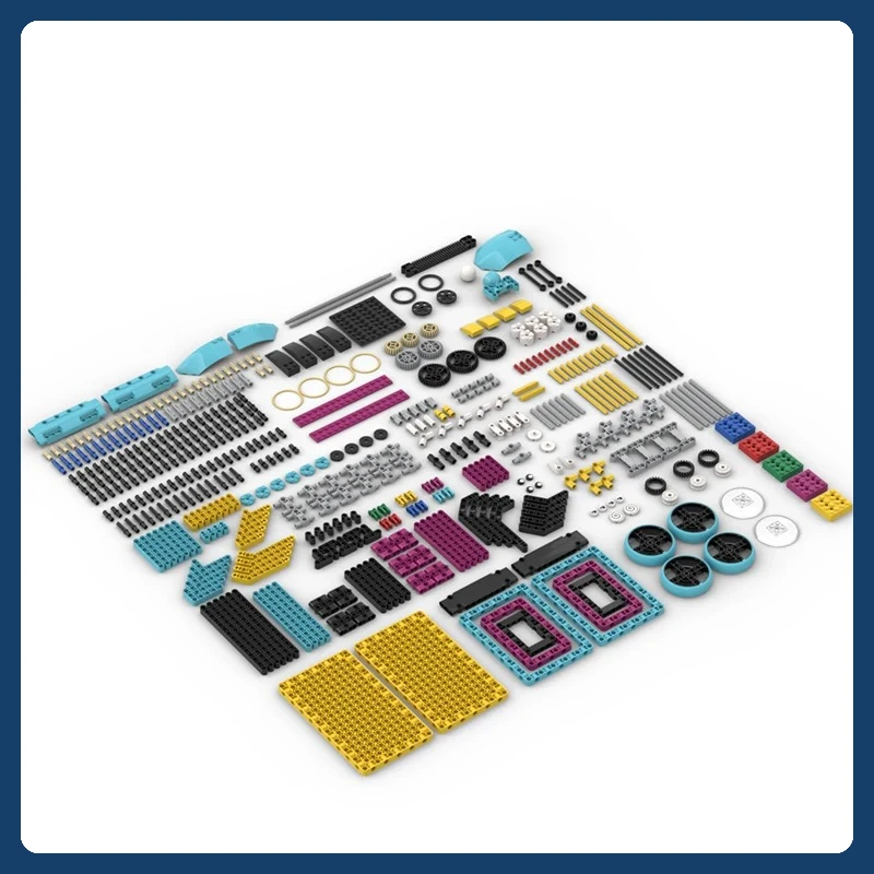 Nowy zestaw klocków konstrukcyjnych MOC, techniczne klocki do SPIKE Prime 45678 Core Set, zabawki edukacyjne STEAM