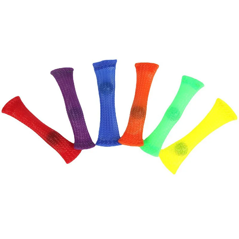 1 pz Tessitura Maglia Marmi Multi Colorate Maglia Perline Spremere Sfiato Giocattolo Agitarsi Giocattolo per Ragazzi e Ragazze Alleviare Lo Stress giocattoli
