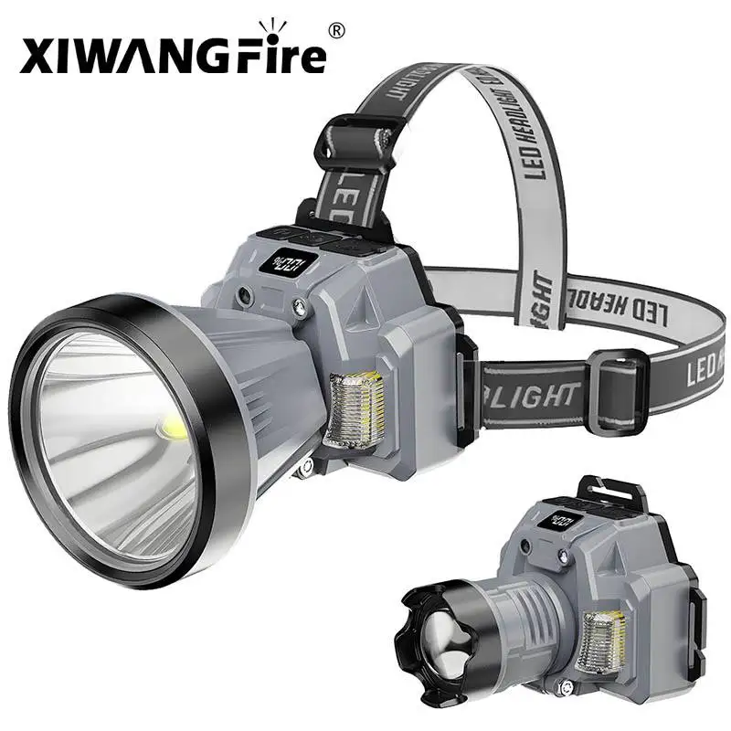 

Multi-function LED induction zoom headlamp USB retractable headlamp super bright outdoor camping fishing lamp for many occasions