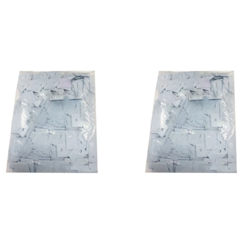TOP 2000 Pcs Silicon Thermal Heatsink Insulator Pads For TO-220 Transistor