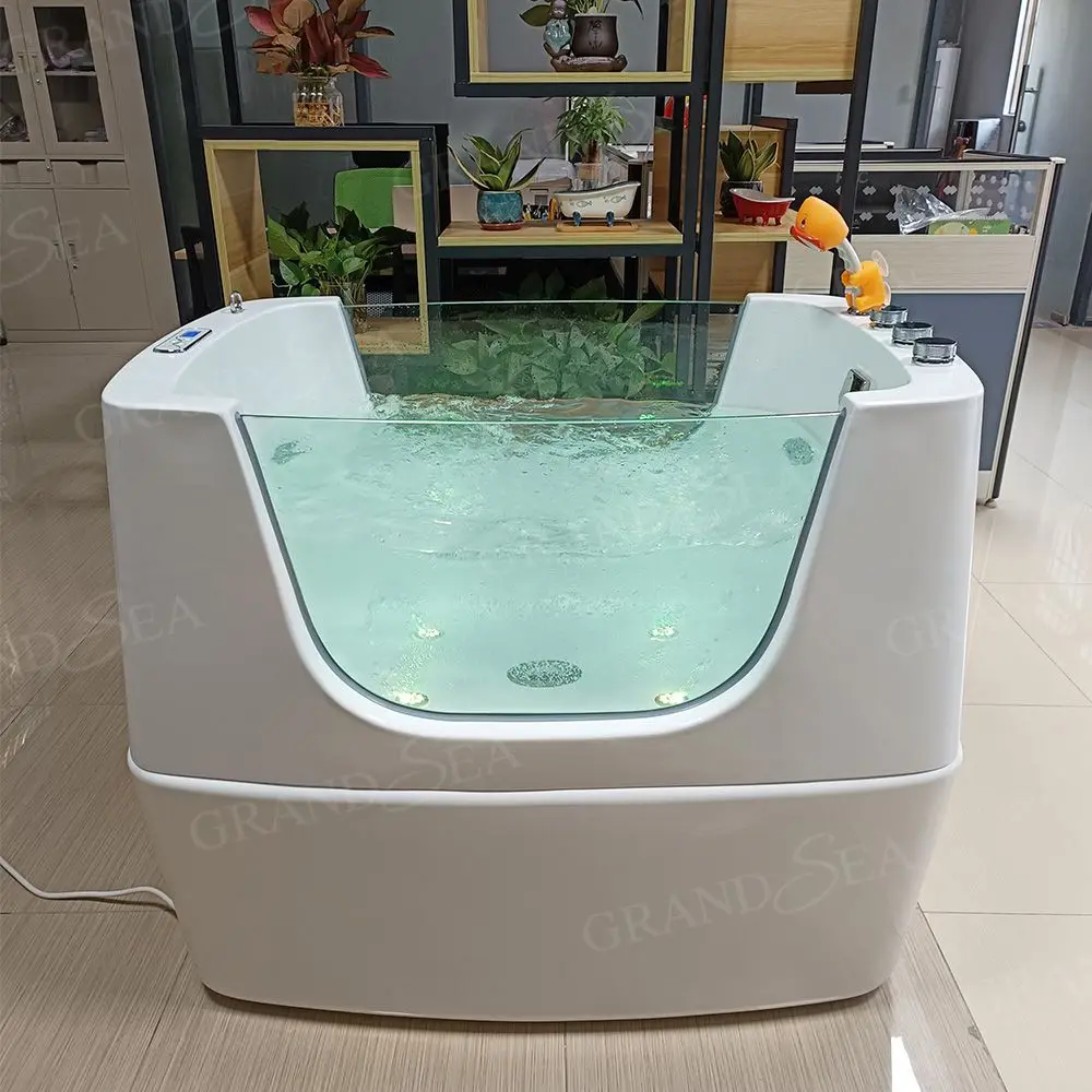 Pet GroomingModern New Design Pet Bath Wash Dog Grooming Bathtubs Big Luxury Indoor Pet Spa Bathtubs