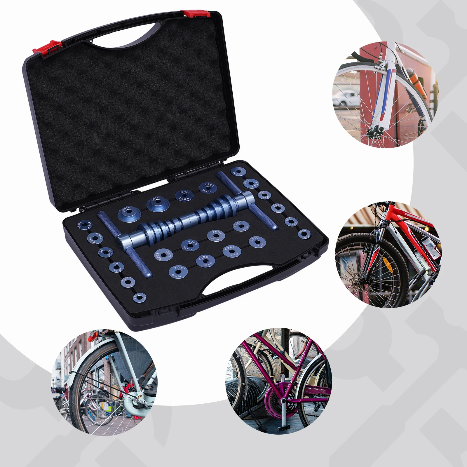 مجموعة ضغط محمل الدراجة، مجموعة أدوات الدراجة، نقطة تحول لمجموعة ضغط محمل الدورة العالمية لمحور العجلات