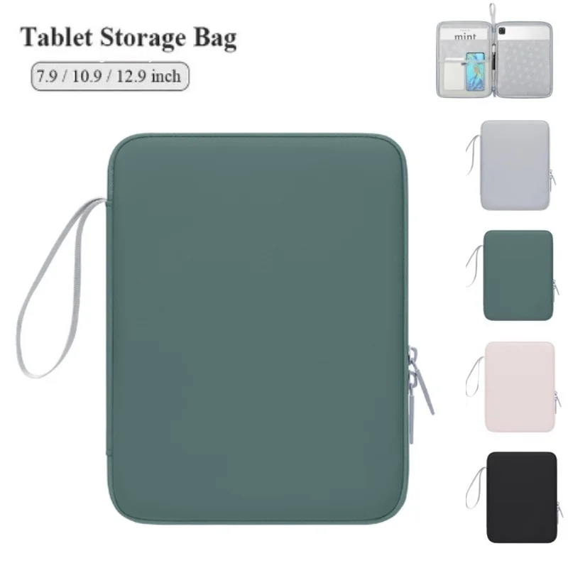 Tablet Storage Bag Portable PU Soft SleeveFor Teclast T40HD T45HD T40 Air P20S M40S P30HD P20HD P40HD P30 air M40 plus T40 pro