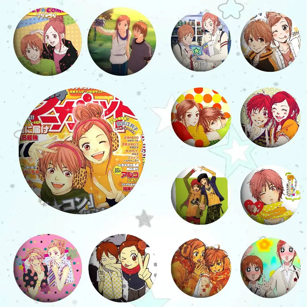 Anime Lovely Complex For Clothes Anime Enamel Pin Cute Things Cartoon Cosplay Badges On Backpack Brooch Art Gifts