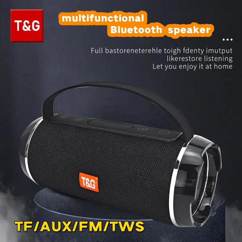 Portable Outdoor Wireless Bluetooth Speaker Soundbar Radio FM Receiver Music Sound Box Bar Subwoofer Waterproof Aux PC Altavoces