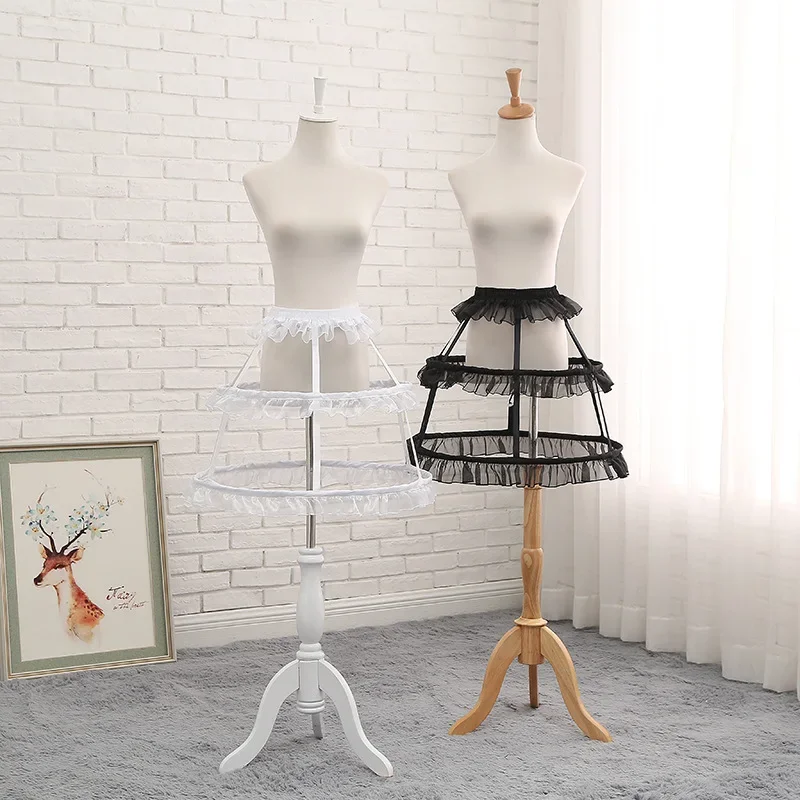 Crinoline Lolita Violence Daily Fish Bone Bustle Cosplay Lolita Dress Carmen Bird Cage Support A- line Short Crinoline