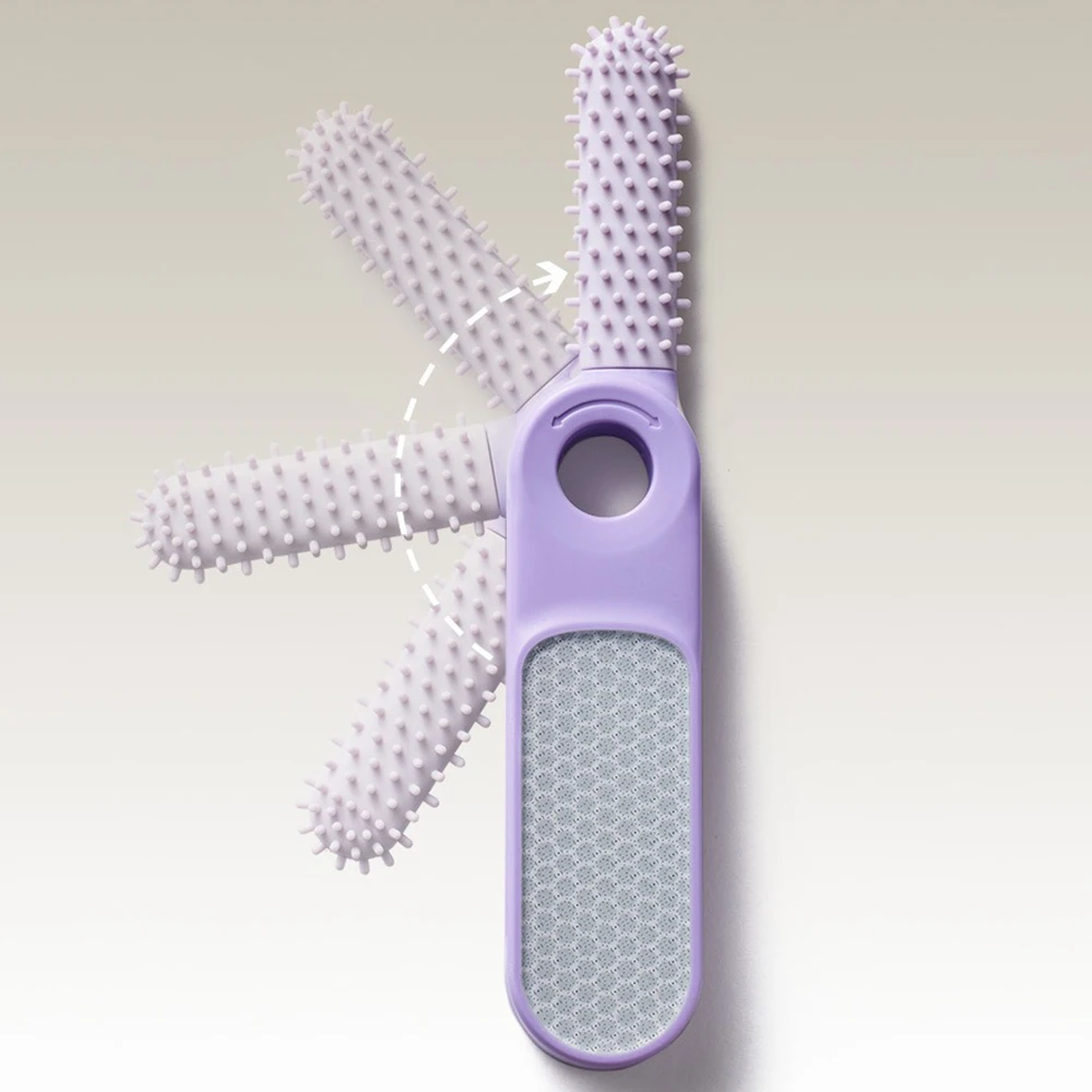 "1 Stuks Nano Glazen Voet Bestand Eelt Remover Voet Scrubber Dode Huid Remover Glas Slijpen Oppervlak Pedicure Gereedschap Nat Droog voeten"