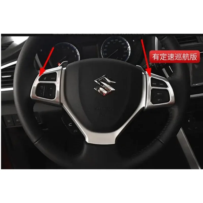 high quality For Suzuki S-Cross S Cross SX4 2014 - 2017 Car styling stickers, decorative accessories, modified sets Accessories