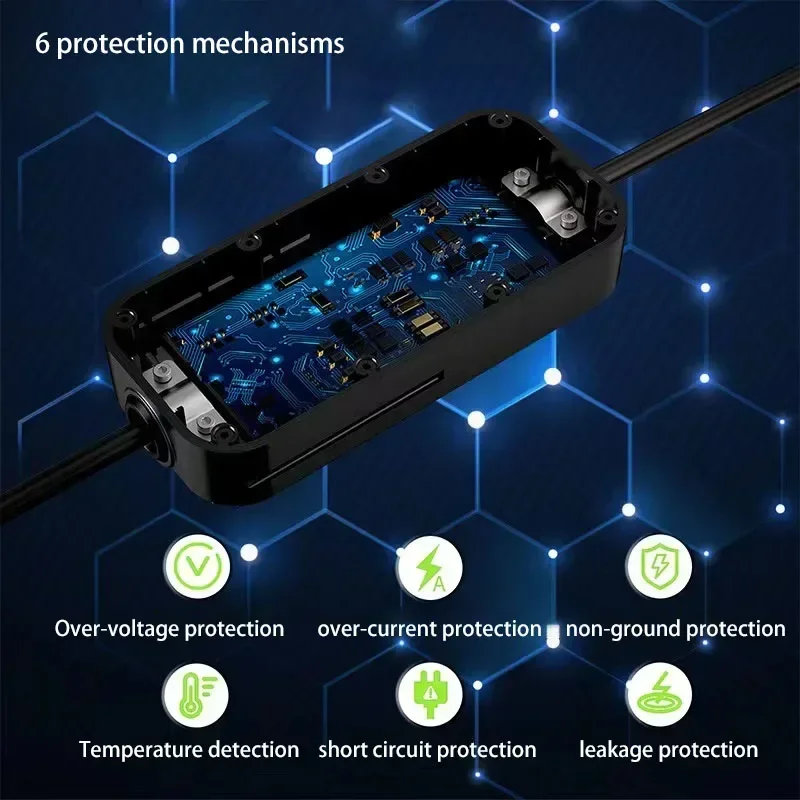 2026 Best Seller Best-Selling 240V 16 Amp China Manufacture Quality EV Charger Portable Car Battery Charger
