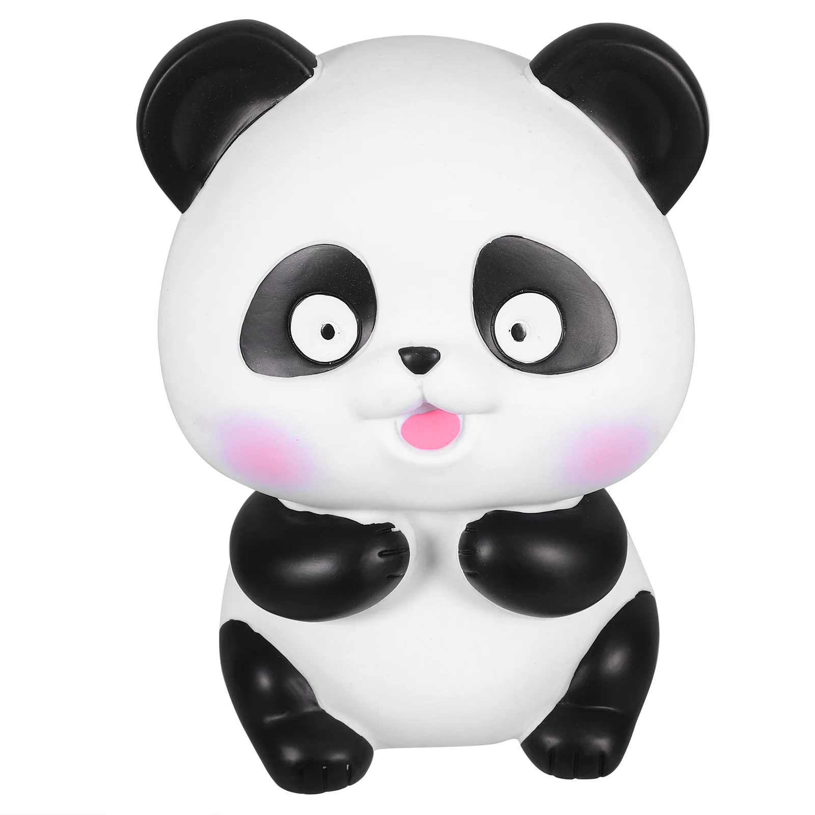 شاتيربروف الكرتون الباندا المال البنك سعة كبيرة عملة توفير جرة الاطفال عملة صندوق تخزين الحيوان أصبع البنك توفير المال وعاء