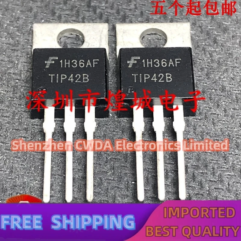 10PCS-20PCS  TIP42B  TO-220 80V 6A   In Stock Can Be Purchased