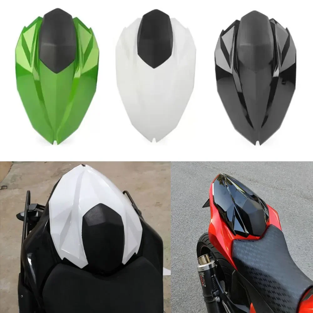 

For Kawasaki Z800 Z 800 2013 2014 2015 2016 2017 2018 Motorcycle Pillion Rear Passenger Seat Cowl Cover Accessories Green Black