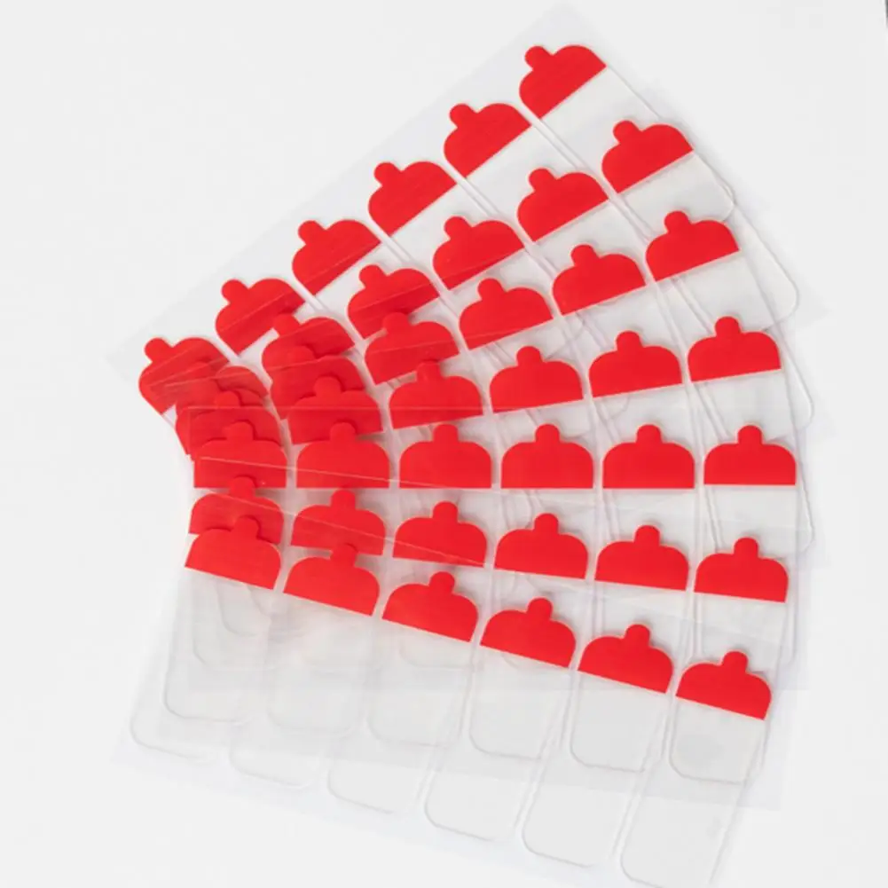 Fita transparente dupla face, sem marcação, adesão forte, cola Nano Traceless, fitas duplas, 120pcs