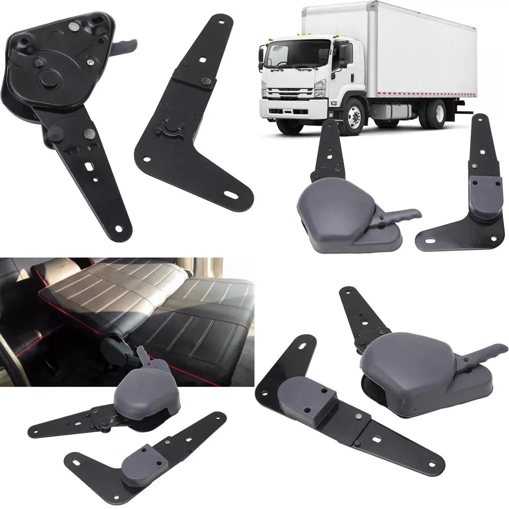 

Auto Seat Recliner Seat Hinge Lever, Seat Recliner Adjust Handle, 0‑180° Adjustable Right Side Toothed Plate, Seat Back Hinge Re