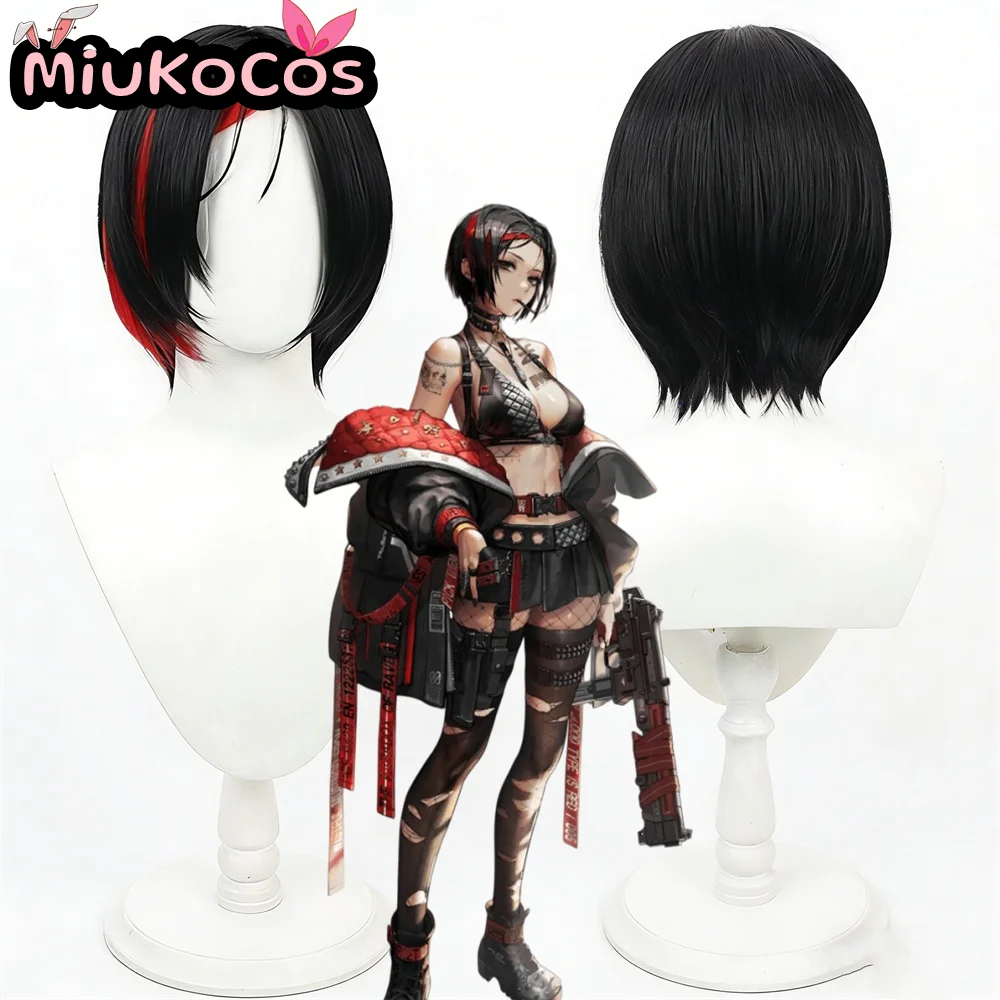 

IN STOCK 크로우 クロウ Crow Cosplay Wig MiukoCosplay Game 승리의여신: 니케 Goddess of Victory Cosplay
