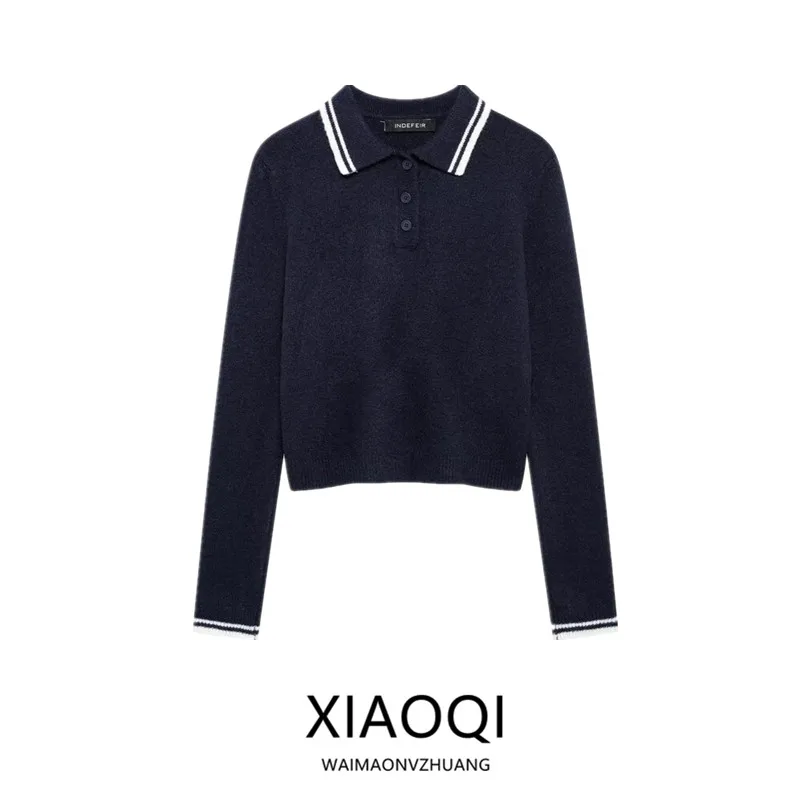 

Comfortable Knitted Long Sve round Ne Sweater New Autumn Winter Women's Faion Simple Match 2024 New Arrival 365322
