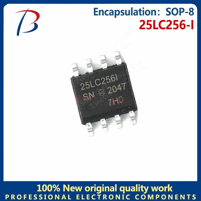 10PCS 25LC256-I Пакет микросхемы памяти SOP-8 Шелкография 25LC256-I