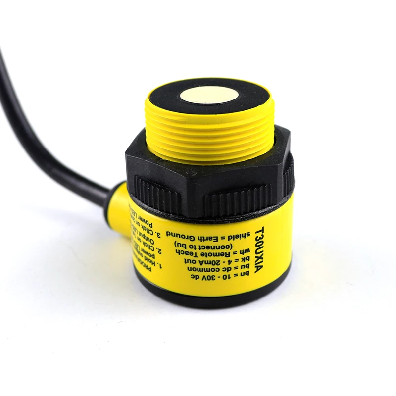 Reflective photoelectric sensor T30UXIA Ultrasonic distance sensor Detection of water level liquid level proximity switch