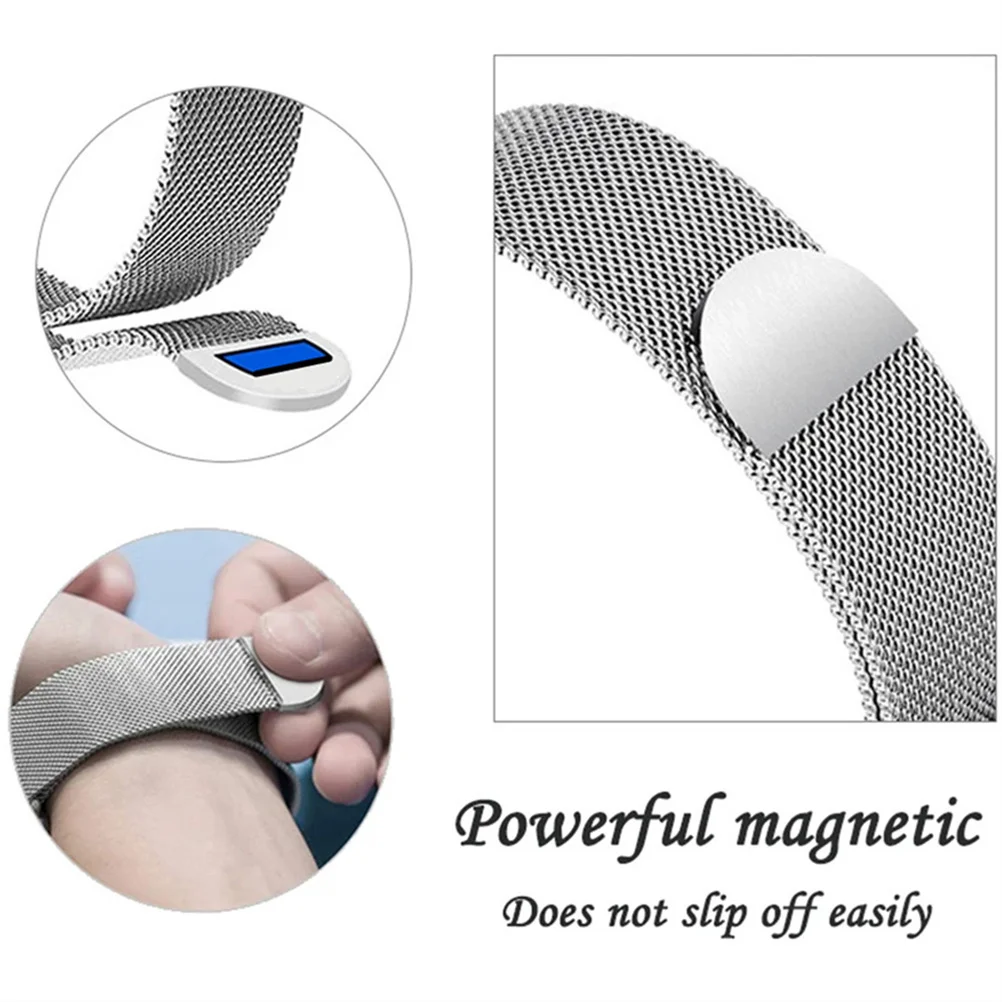Magnetisches Milanese-Armband für Apple Watch 11/10 46mm 42mm Ultra 3 49mm Armband für iWatch 11 9 8 7 6 5 SE 44mm 45mm 40 41mm Band