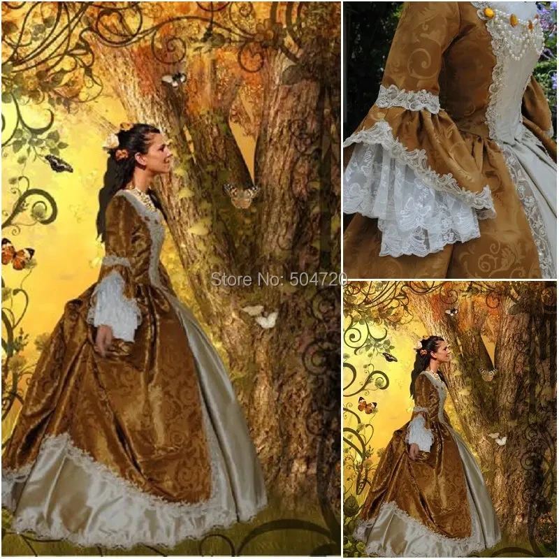 Abiti vittoriani realizzati dal cliente 1860s Scarlett Civil War south Belle dress Marie Antoinette dresses US4-36 R009