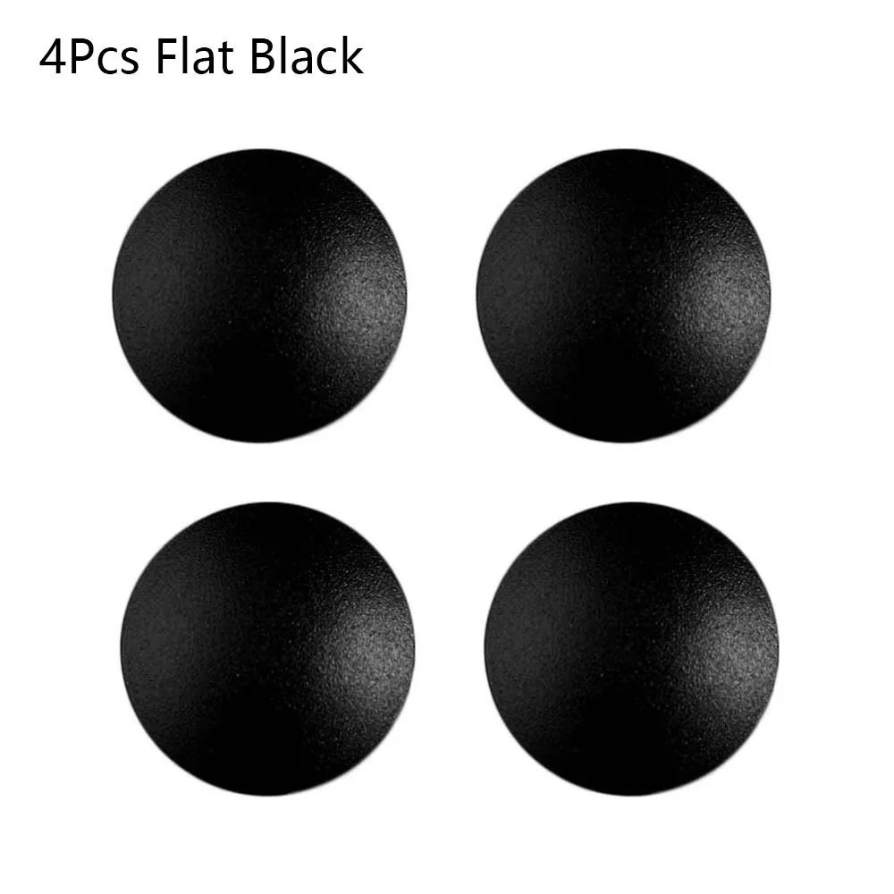 4Pcs Flat Convex Concave Camera Shutter Release Button Soft Metal Aluminum Alloy Shutter Button Replacement Threaded Screw