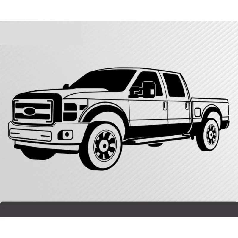 F250 super duty - Pickup F150 raptorMen T-Shirt Casual Racing Car Fans Logo