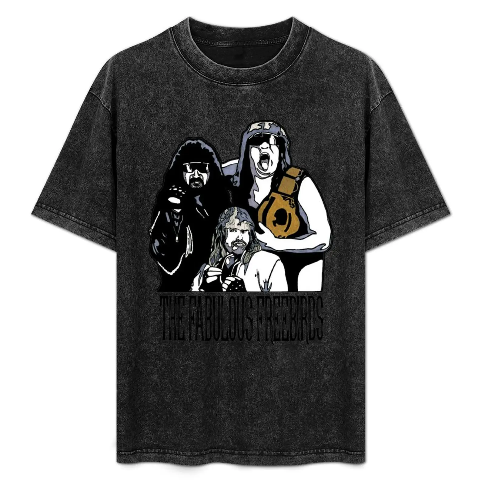 

The Fabulous Freebirds T-Shirt Large Size Casual Tee Shirt