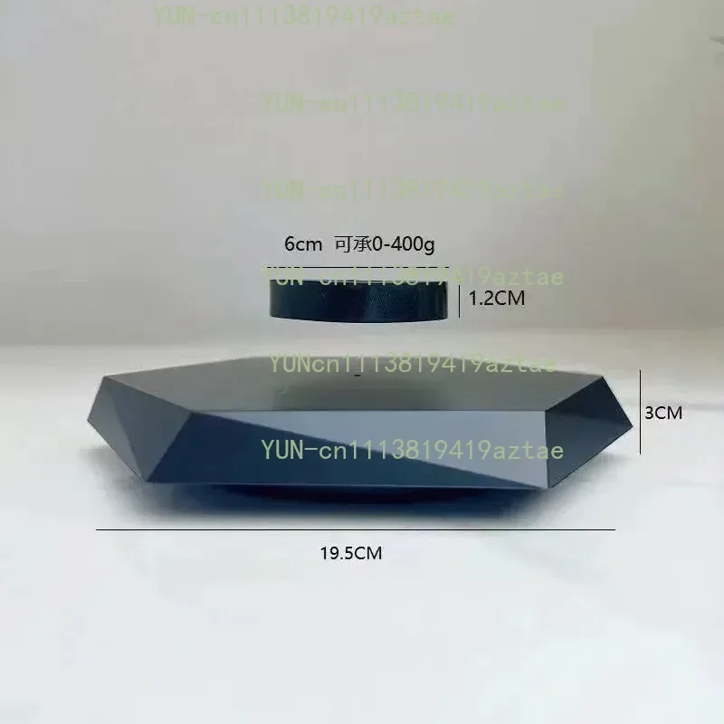 Magnetic Levitating Display Stand, 360° Free Rotation Floating Holder for Collectibles and Model Cars, Creative Decor Gift