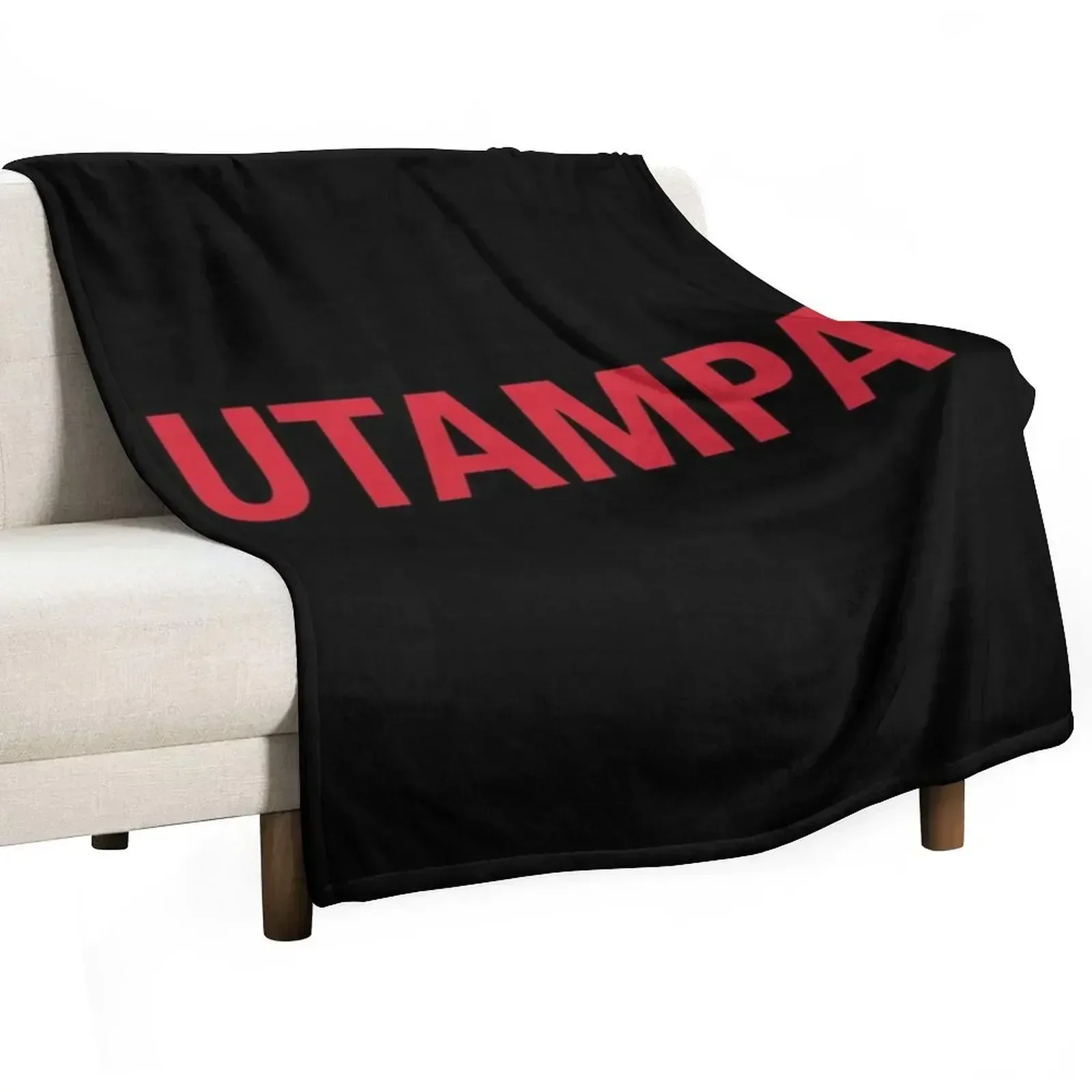 Tampa-University Throw Blanket Flannel Fabric Furrys Stuffeds Sleeping Bag Baby Soft Beds Blankets