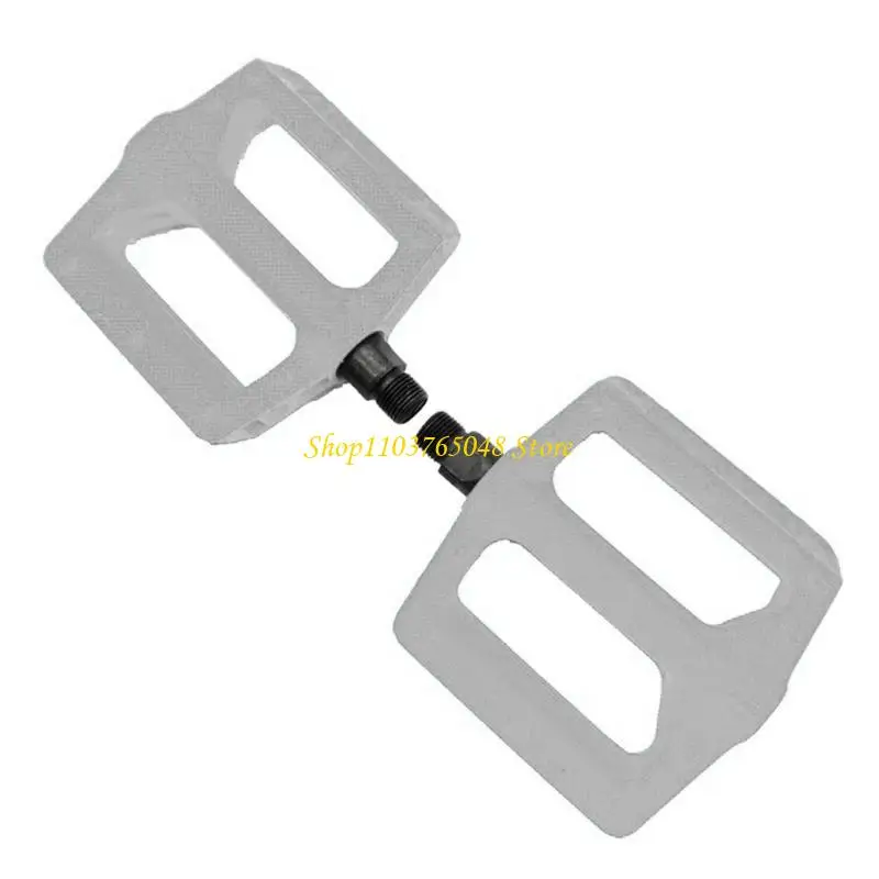 R53E Wide Thick Nonslip Bicycles Platform Pedals Light Weight Hollow Bicycles Pedals