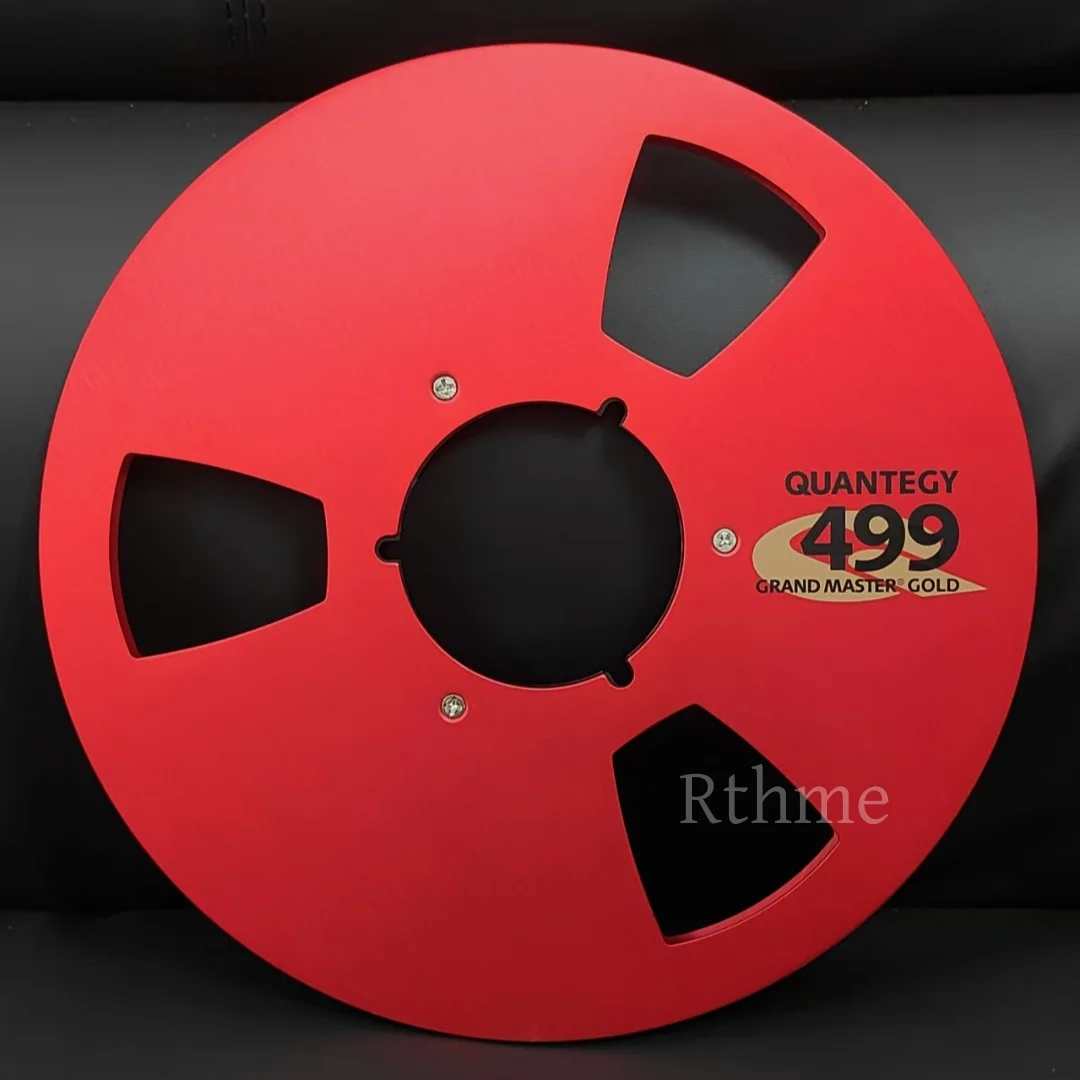 Nastro audio a bobina aperta da 1/4 da 10,5 pollici Hub Nab vuoto Registratori bobina-a bobina con disco Nuovi accessori in alluminio