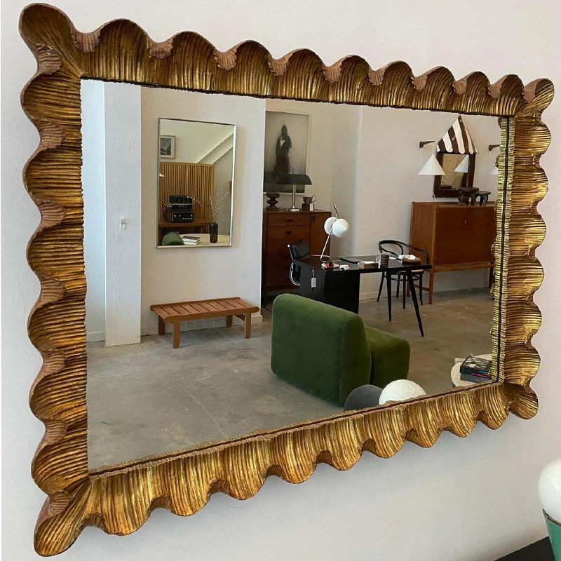 Adhesive Full Body Mirror Decor Nordic Home Vintage Room Decor Living Room Decorations Assessories Miroir Mural Wall Decor