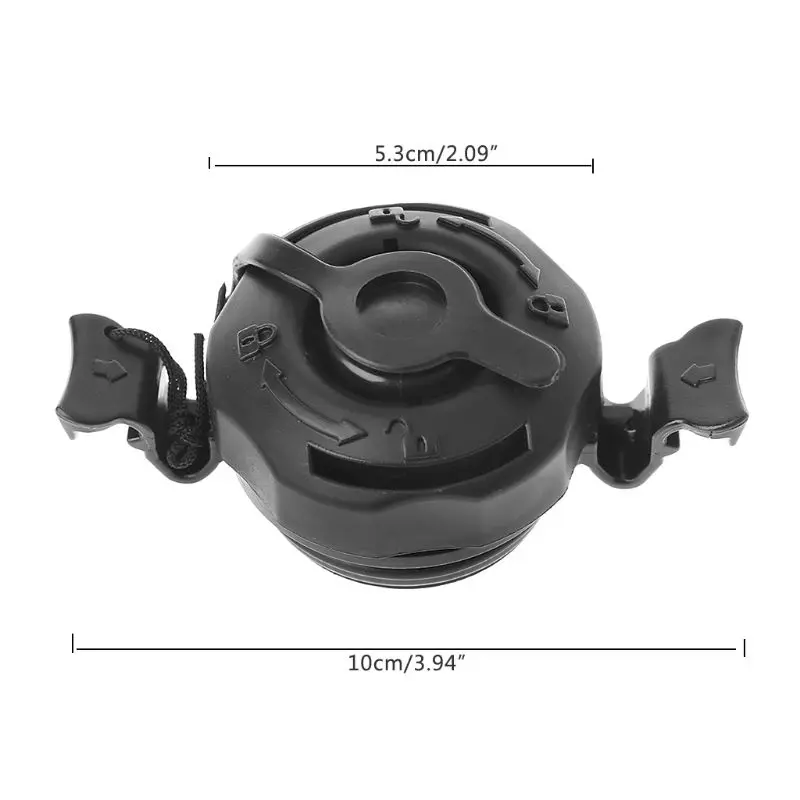 YD61 3 in 1 Black Air for Valve Caps for Inflatables Inflatable for Valve Air for Valve Secure Seal Cap for Inflatable Air Be