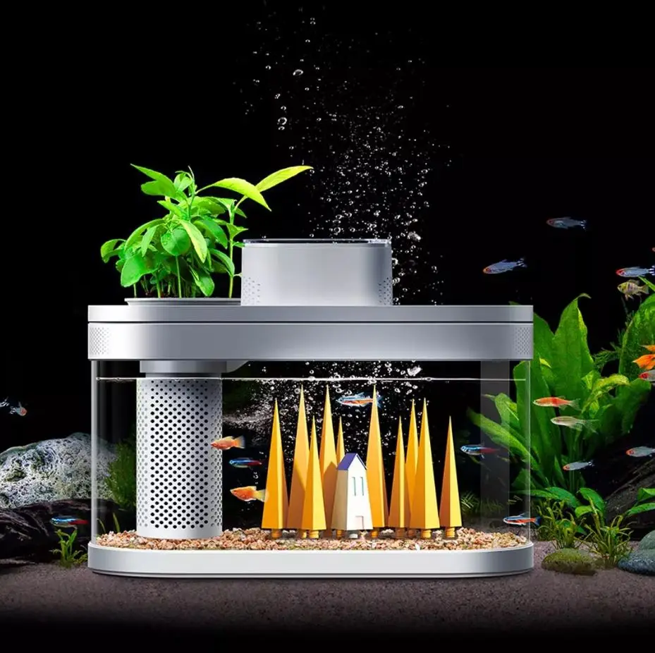 Fish Tank Pro Smart Feeder Wi-Fi Smart Box APP التحكم الذكي عن بعد التغذية التلقائية