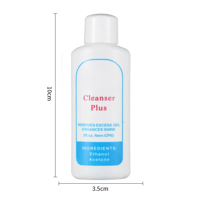 1 szt. Żelowy płyn do usuwania lakieru hybrydowego plus płyn do czyszczenia końcówek paznokci 60ml Środek do czyszczenia paznokci