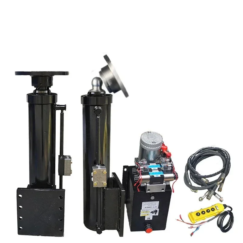 RV Travel Trailer Four Legs 10T 24V DC 4KW Hydraulic Cylinder Kits