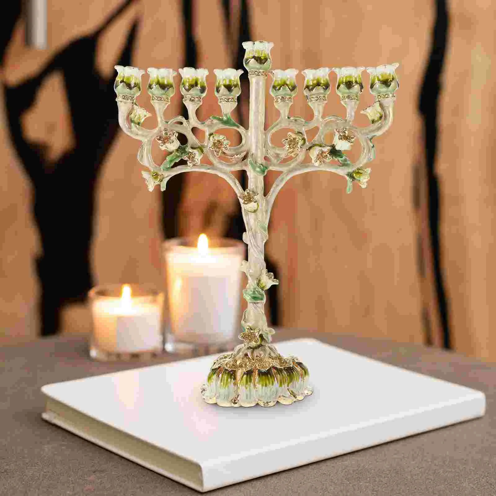 

Holder Decoration Table Ornament Modern Candlestick Holders Wedding Base Stands Tabletop Metal for Room Retro