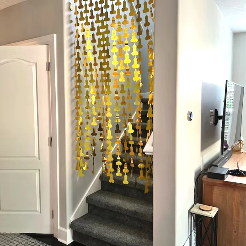 

Gold Fringe Bachelorette Curtains Bride or Die Rip Single Life Gay Bachelor Party Witch Bachelorette Party Supplies Wedding Gift