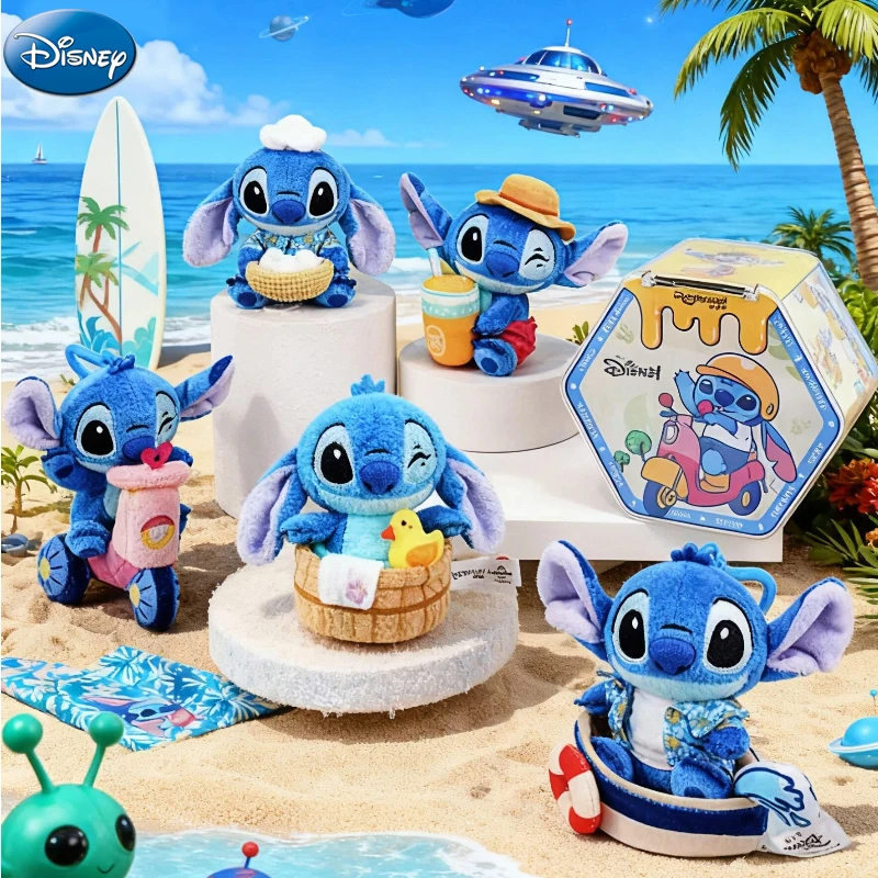 พวงกุญแจสติทช์จากดิสนีย์ลิขสิทธิ์แท้ 1 ชิ้น กล่องสุ่ม ของขวัญน่ารักอบอุ่นใจสำหรับใช้ในชีวิตประจำวัน