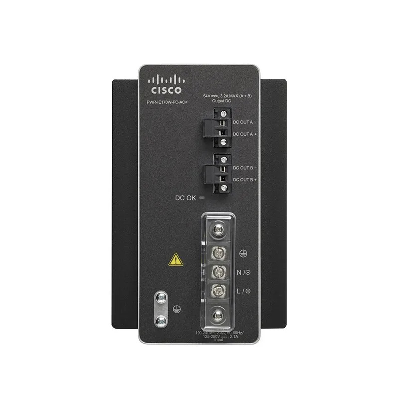 Cisco PWR-IE170W-PC-AC Power Supply for Industrial Ethernet (IE) 2000, IE 3000, and IE 4000 Series Switches