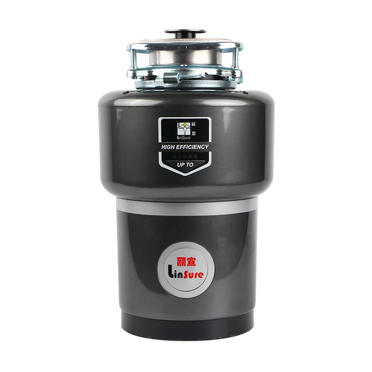 

Household Garbage Disposal 1hp Waste Disposal Machine Kitchen Waste Grinder Food Waste Crusher