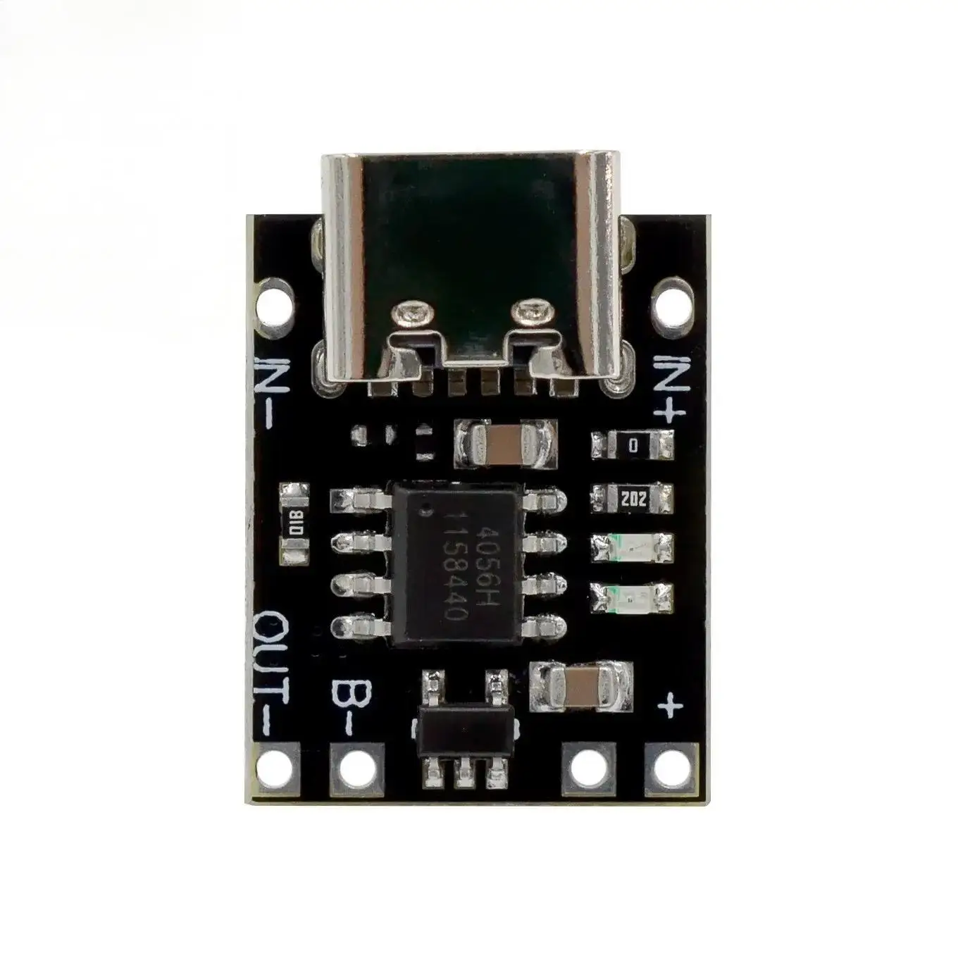 TP4057 1A 3.7V / 4.2V Li-ion Charge Discharge Protection Board, Type-C Port, 10/20pcs Accessory, Battery Not Included