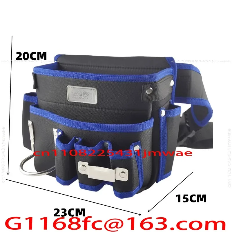 Waist Bag Electrician Air Conditioner Installation Hanging Bag Maintenance Multi-functional Small Portablehardware Tool Kit