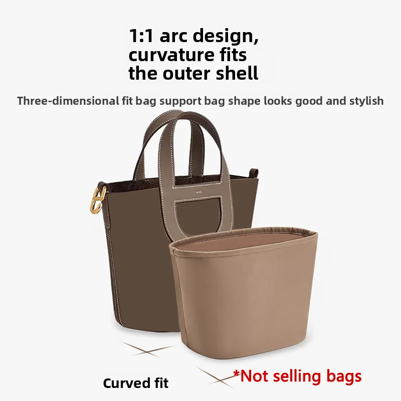 Bag organizer insert for H women bag 18 nylon storage durable bag support storage inner modification bag accessories