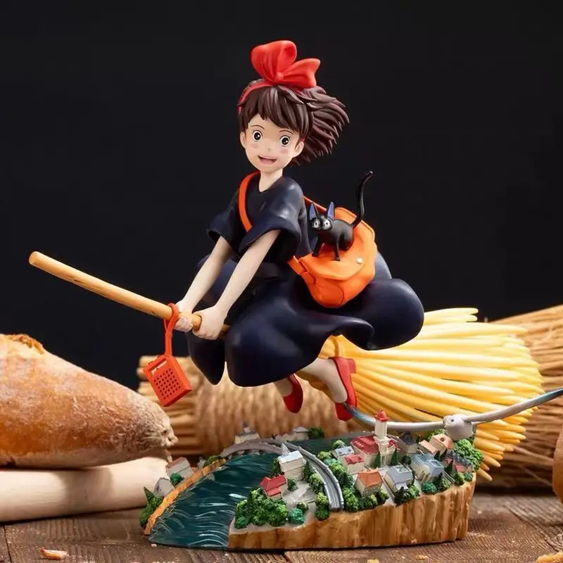 Nowa Figurka z Kreskówki Anime Miotła Mała Czarownica Figurki Akcji Erciyuan Piękna Dziewczyna Model Akcji Lalka Kolekcjonerska Zabawka Prezent