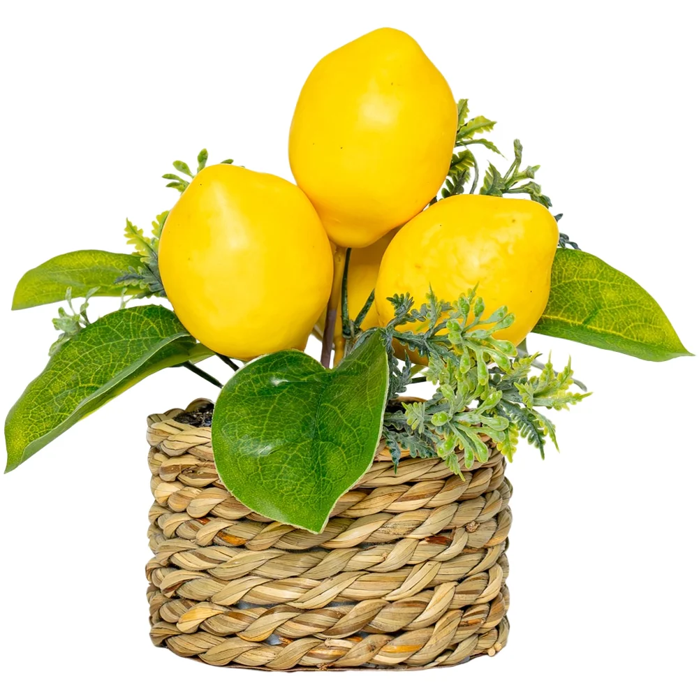 Realistic Artificial Lemon Tre - огляд і ціна Bonsai Garden Sushi