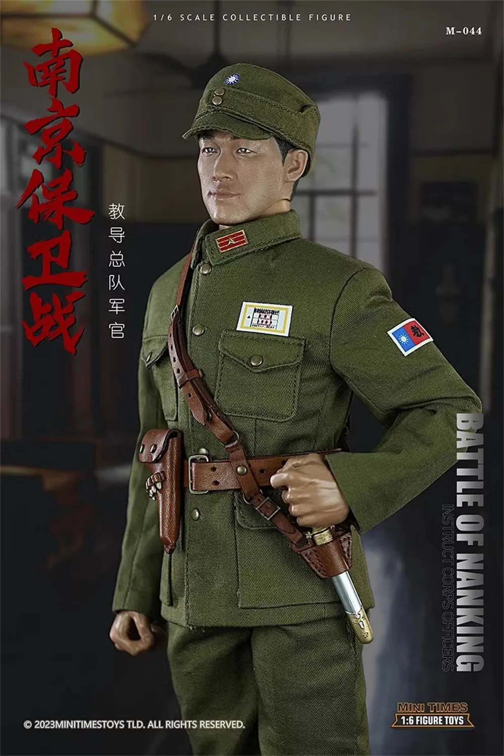 Minitimes M044 Ásia Man Figura de Ação, General Soldado, Professor Luta pela Paz, Conjunto completo, Modelo Móvel, Presente para Fãs, Colecionar, 1:6